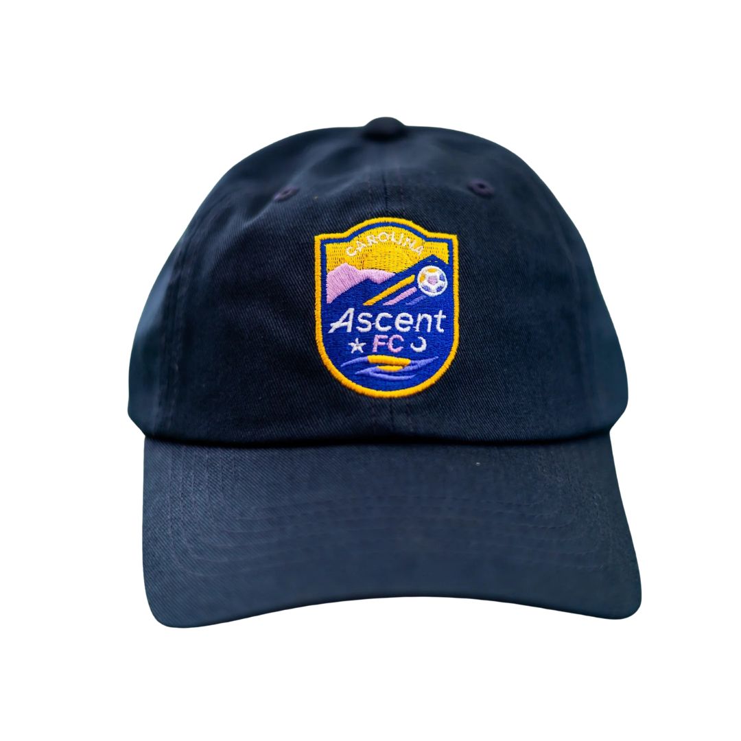 Hat: Primary Crest (Navy) Dad Cap