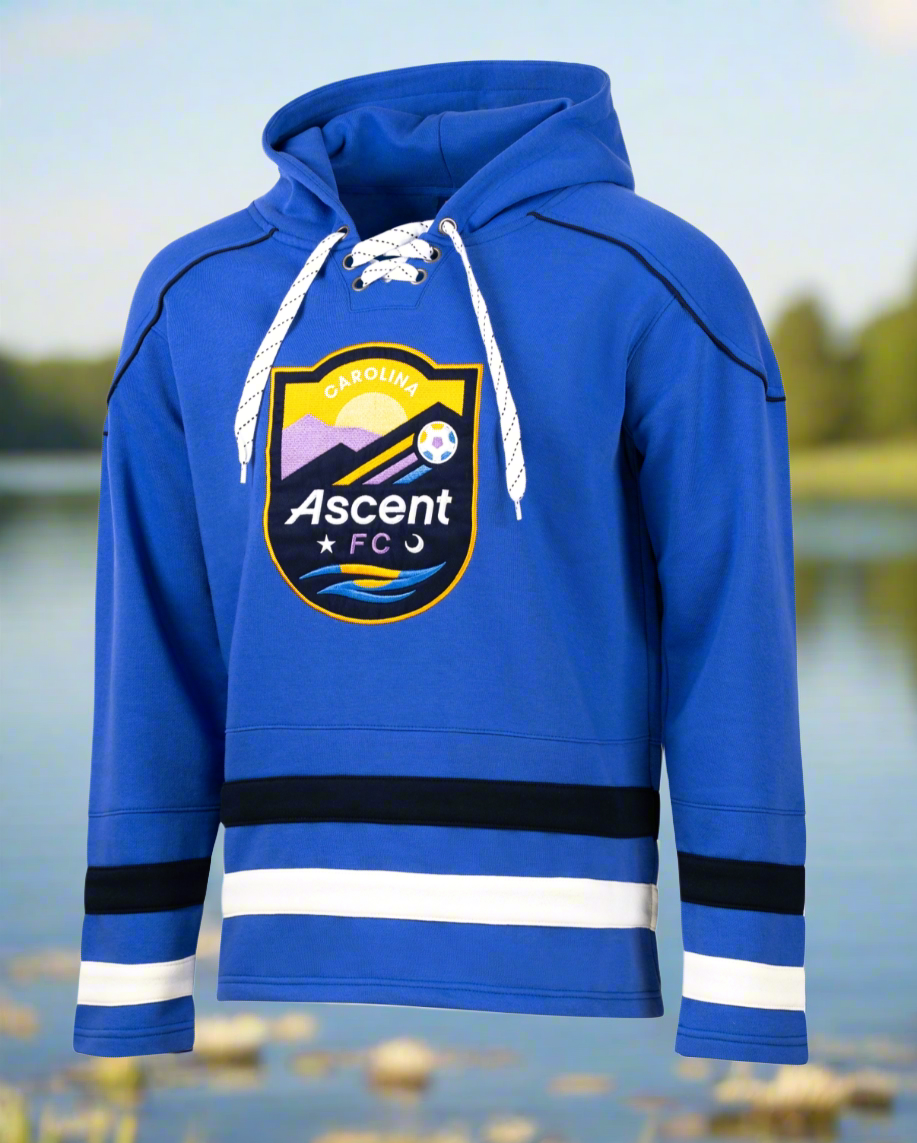 Hockey Style (Ascent Blue) Youth Hoodie