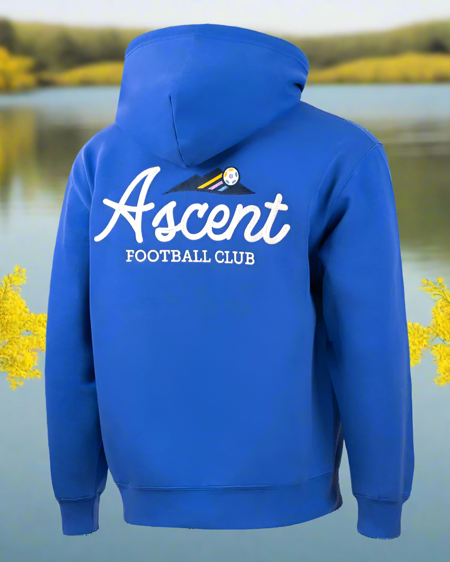Relaxed Fit (Ascent Blue) Unisex Adult Hoodie