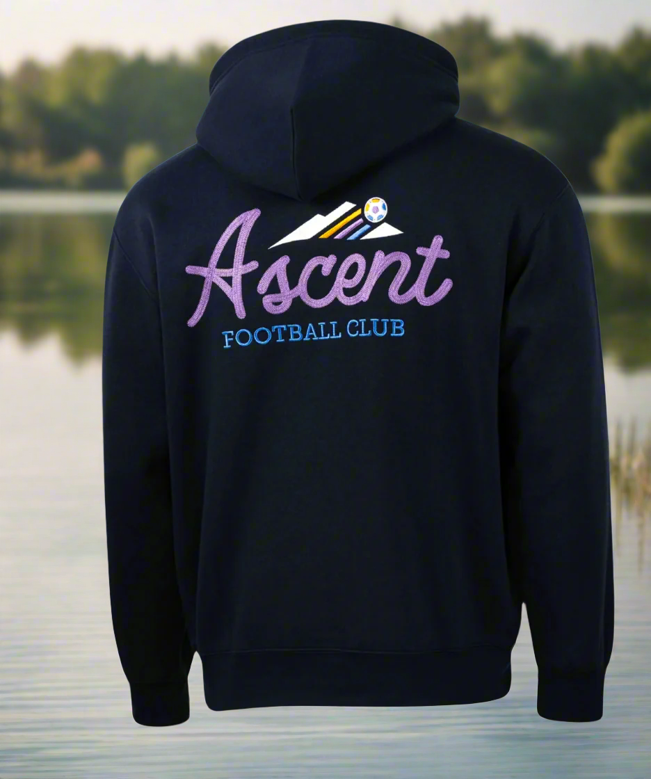 Relaxed Fit (Navy) Unisex Adult Hoodie