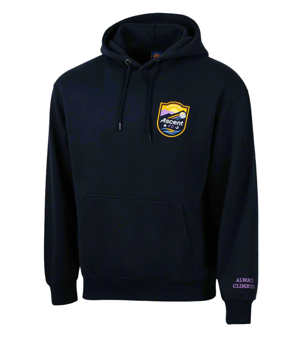 Relaxed Fit (Navy) Unisex Adult Hoodie