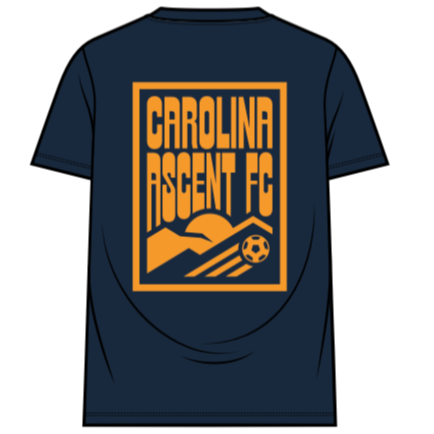 Mountain Ascent (Navy) Unisex Adult Tshirt