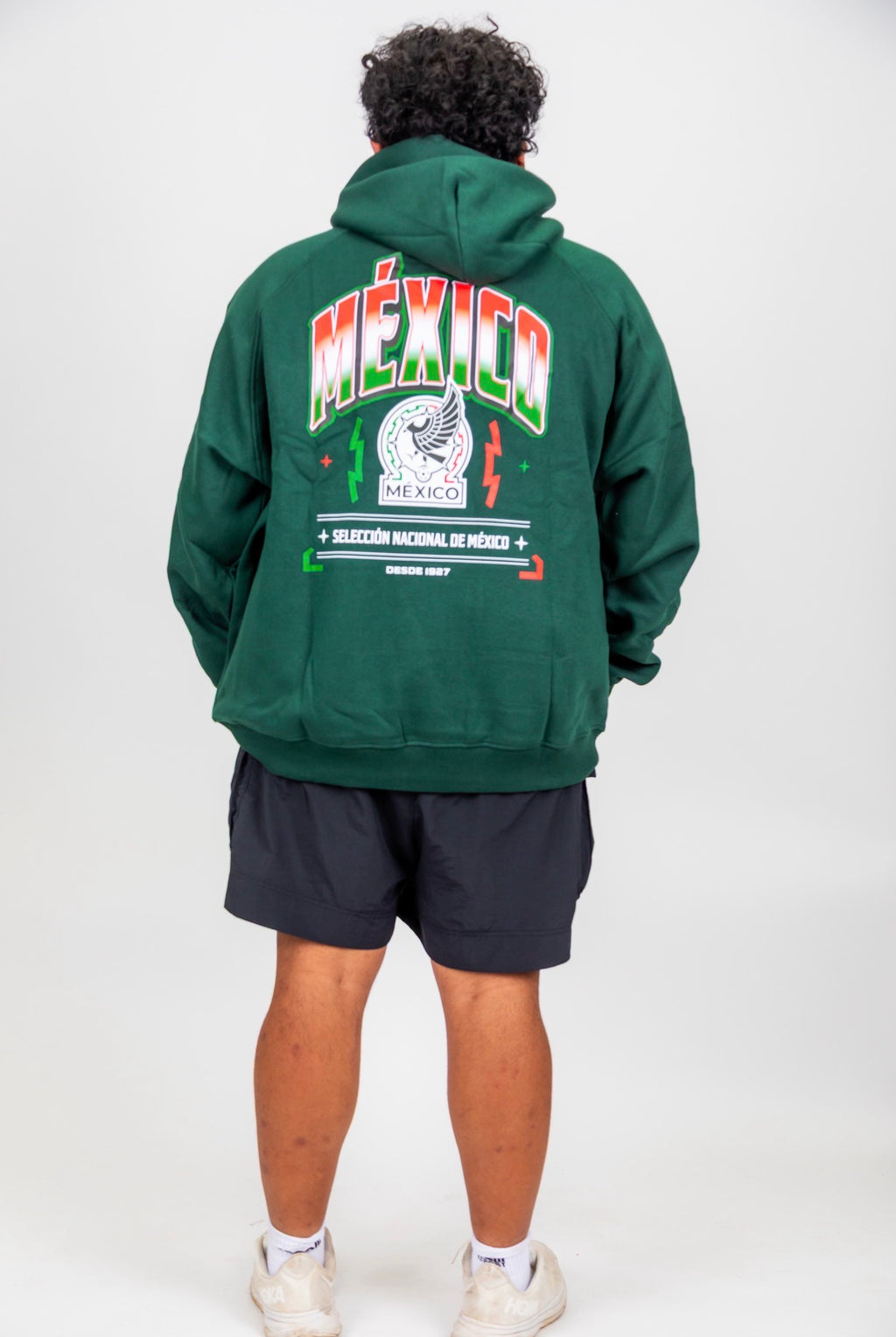 Mexico Rally Overside Hoodie (deep forest)