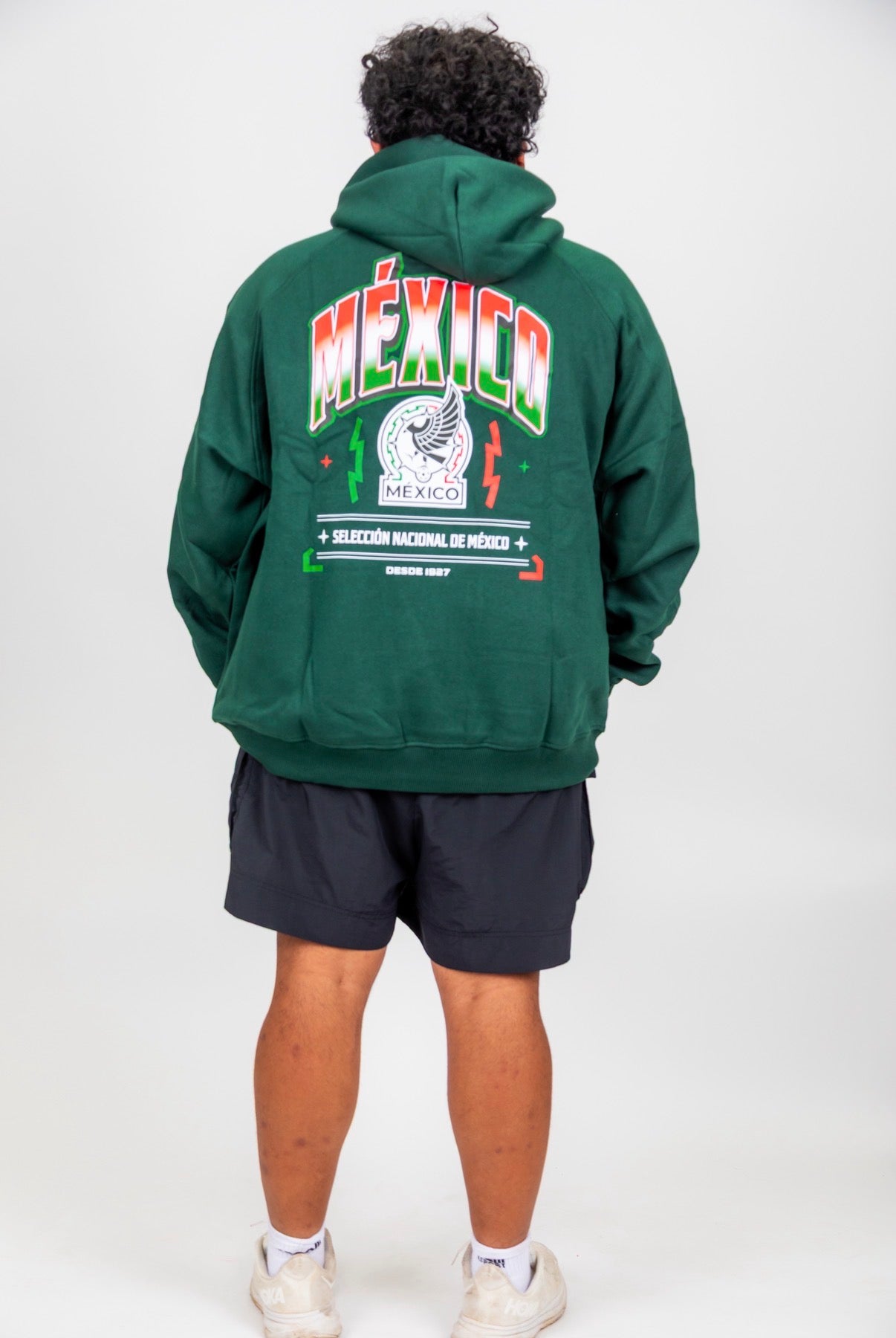 Mexico Rally Overside Hoodie (deep forest)