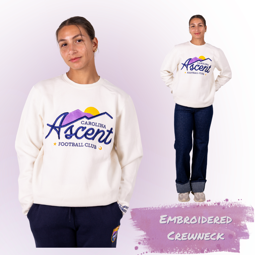 Ascent (cream) Unisex Crewneck