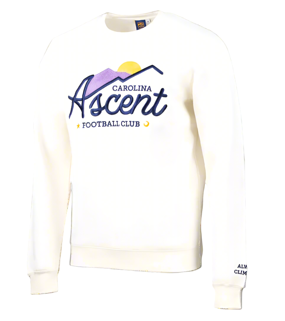 Ascent (cream) Unisex Crewneck
