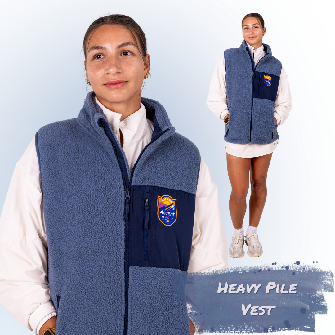 Heavy Pile Vest (Oxford Blue)