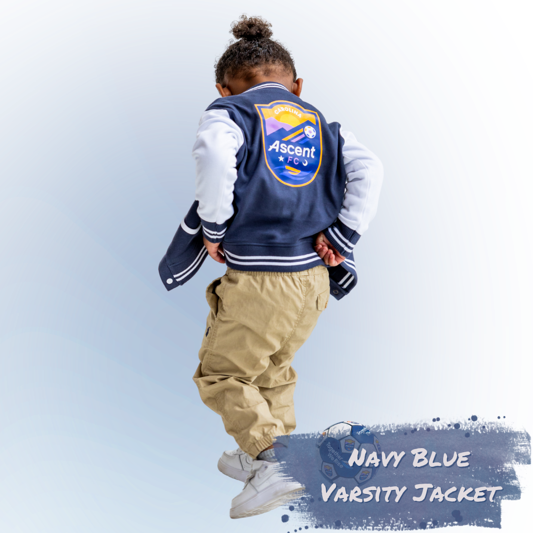 TraIlblazer/Primary Logo (Navy) Toddler Varsity Jacket