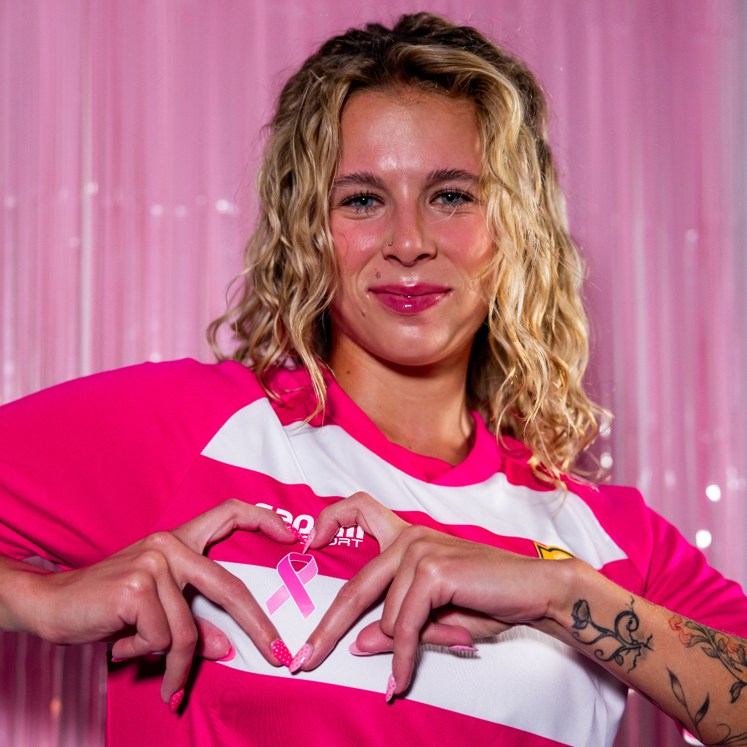 Unsigned Warm-up Top (Breast Cancer Awareness Month)