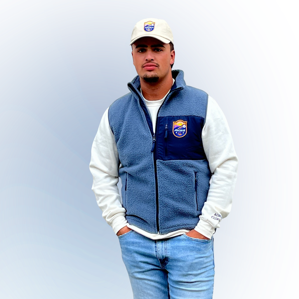 Heavy Pile Vest (Oxford Blue)