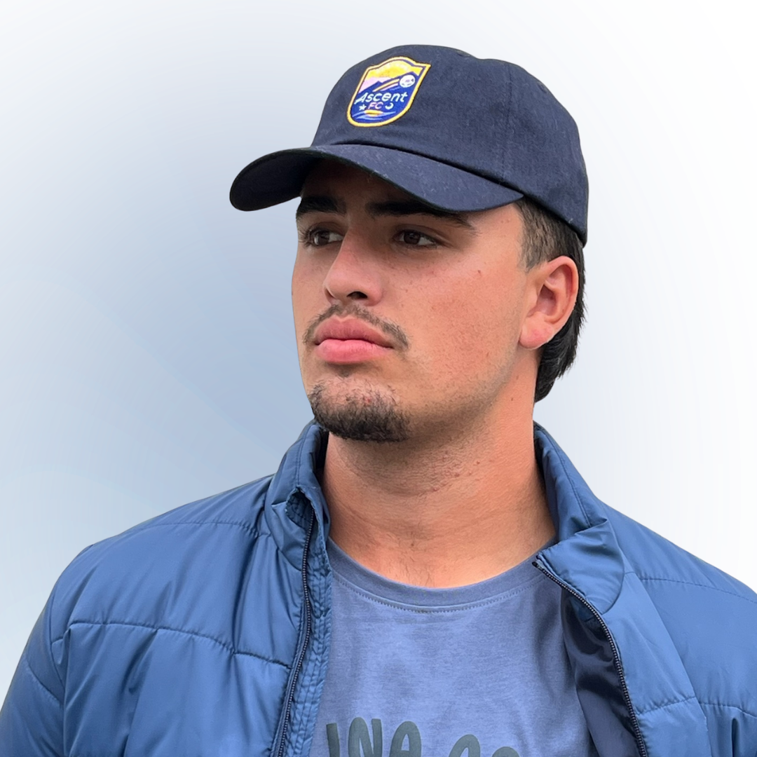 Hat: Primary Crest (Navy) Dad Cap