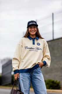 Hat: Corduroy Rope Hat (Navy)