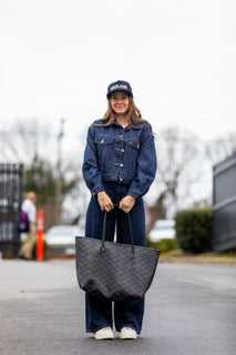 Hat: Corduroy Rope Hat (Navy)