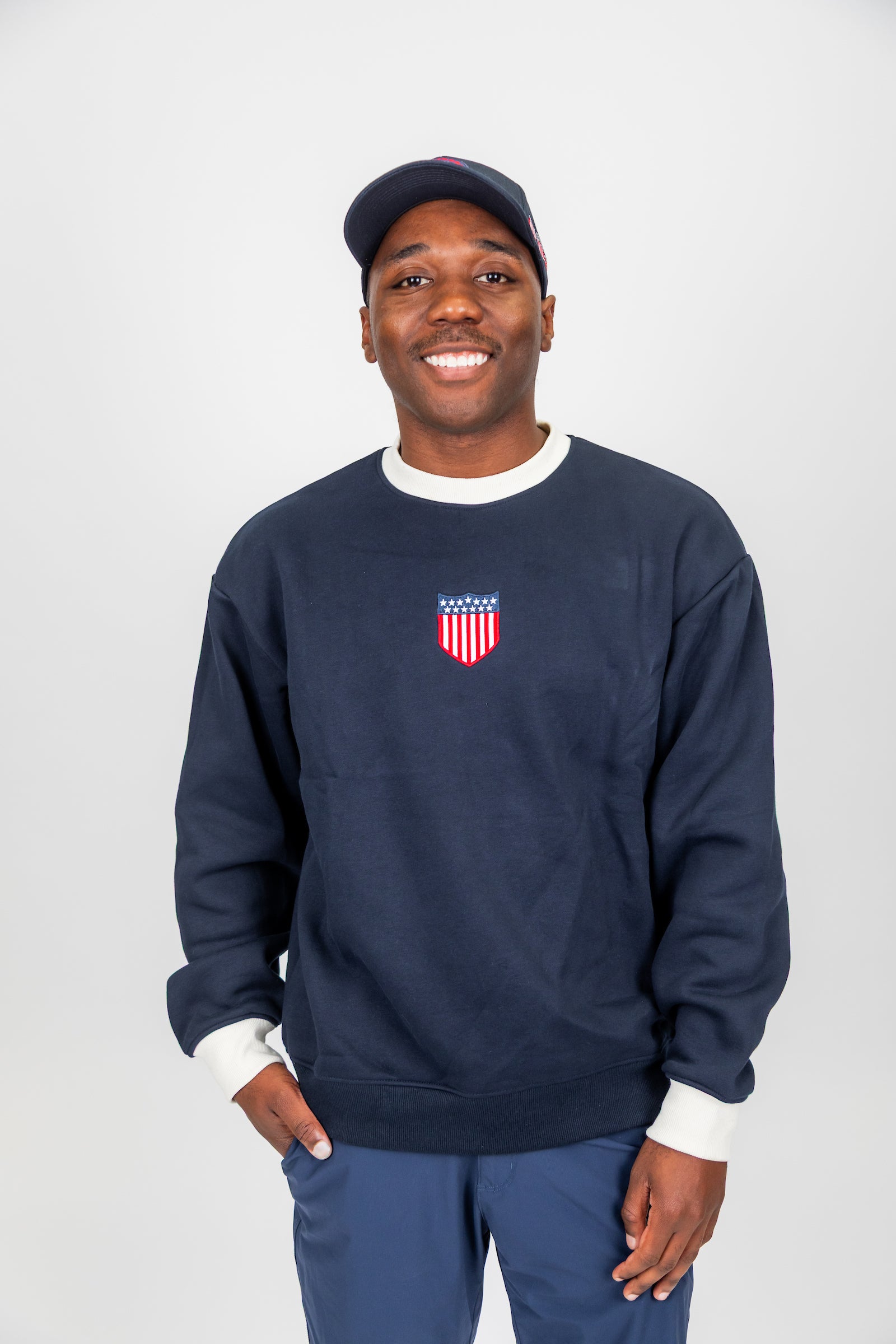 U.S. Soccer Officially Licensed - Crewneck Relaxed (navy)