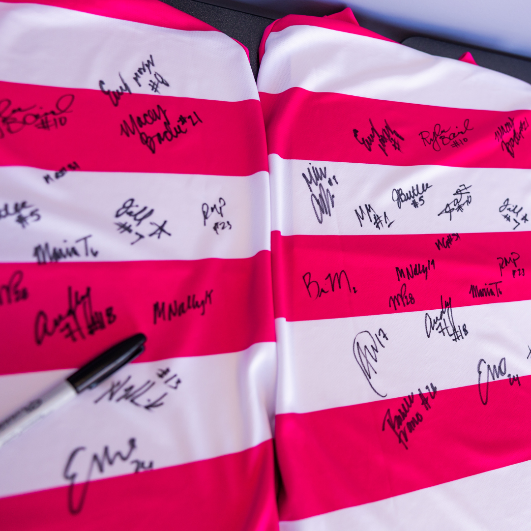 2025 Team Signed - Warm-up Top (Breast Cancer Awareness Month)