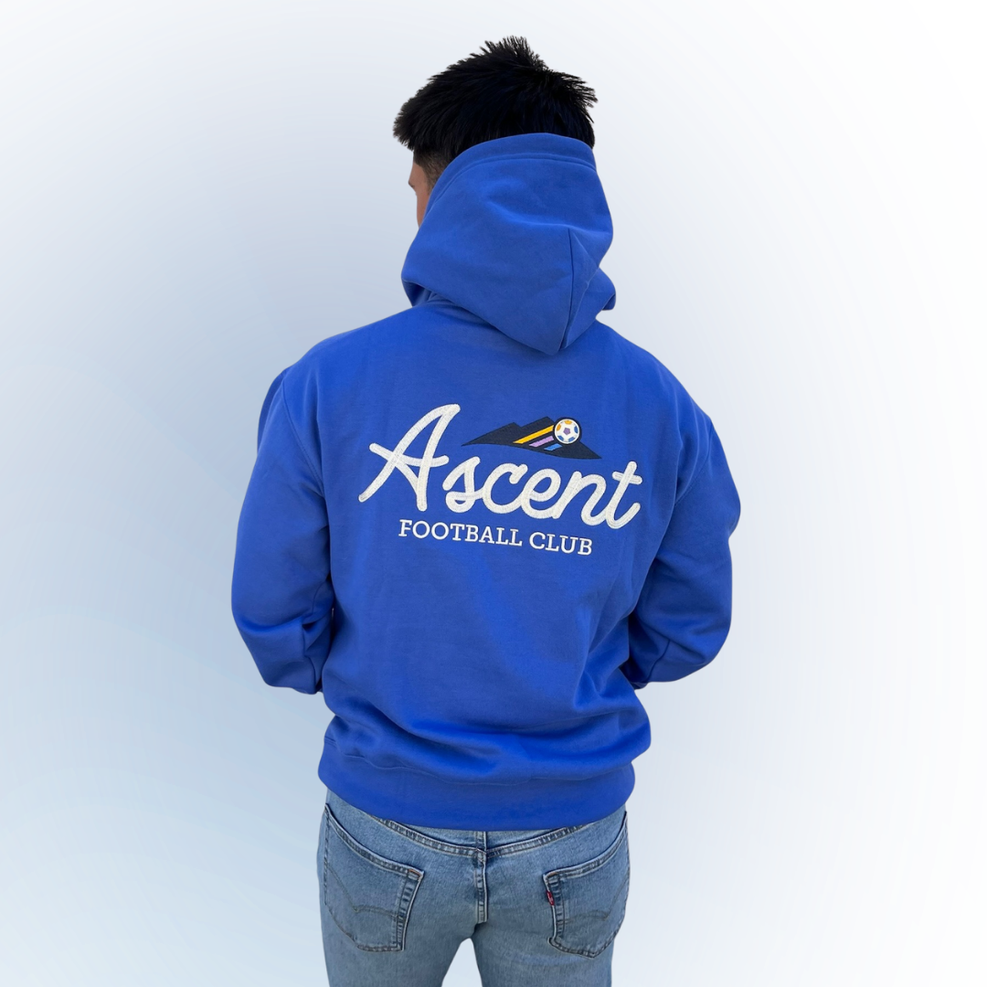 Relaxed Fit (Ascent Blue) Unisex Adult Hoodie
