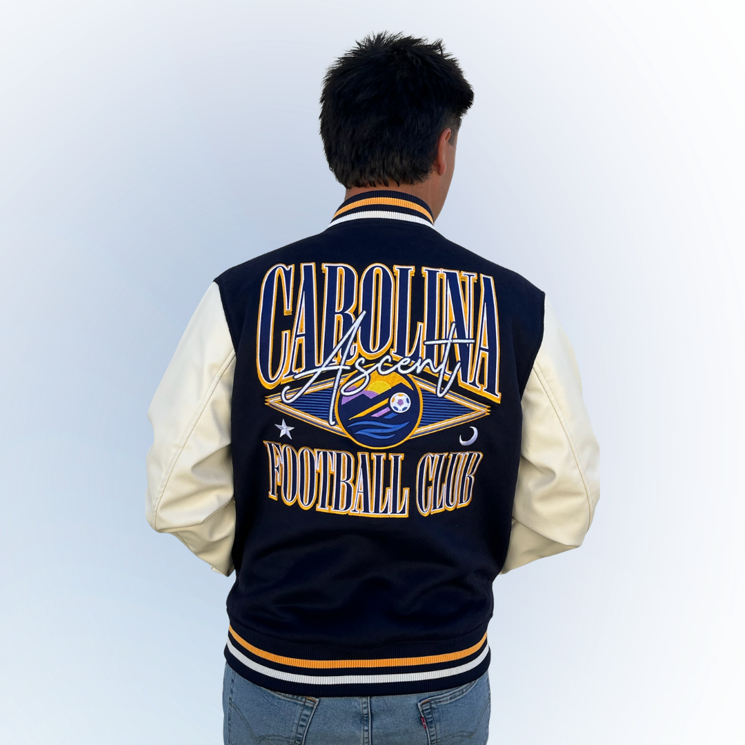 Varsity Wool (Navy/White) Unisex Jacket