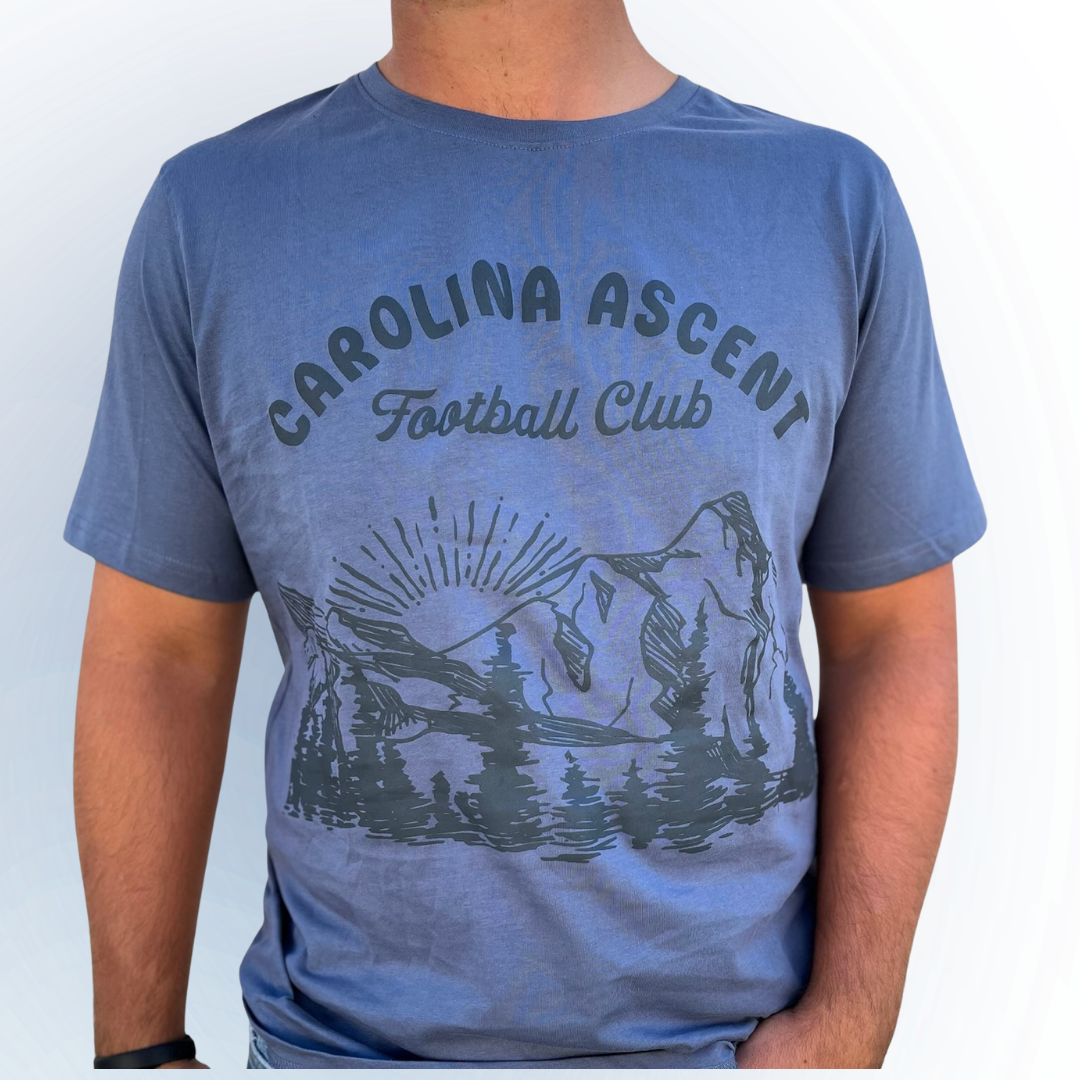 Mountainscape (Oxford Blue) Unisex Shirt