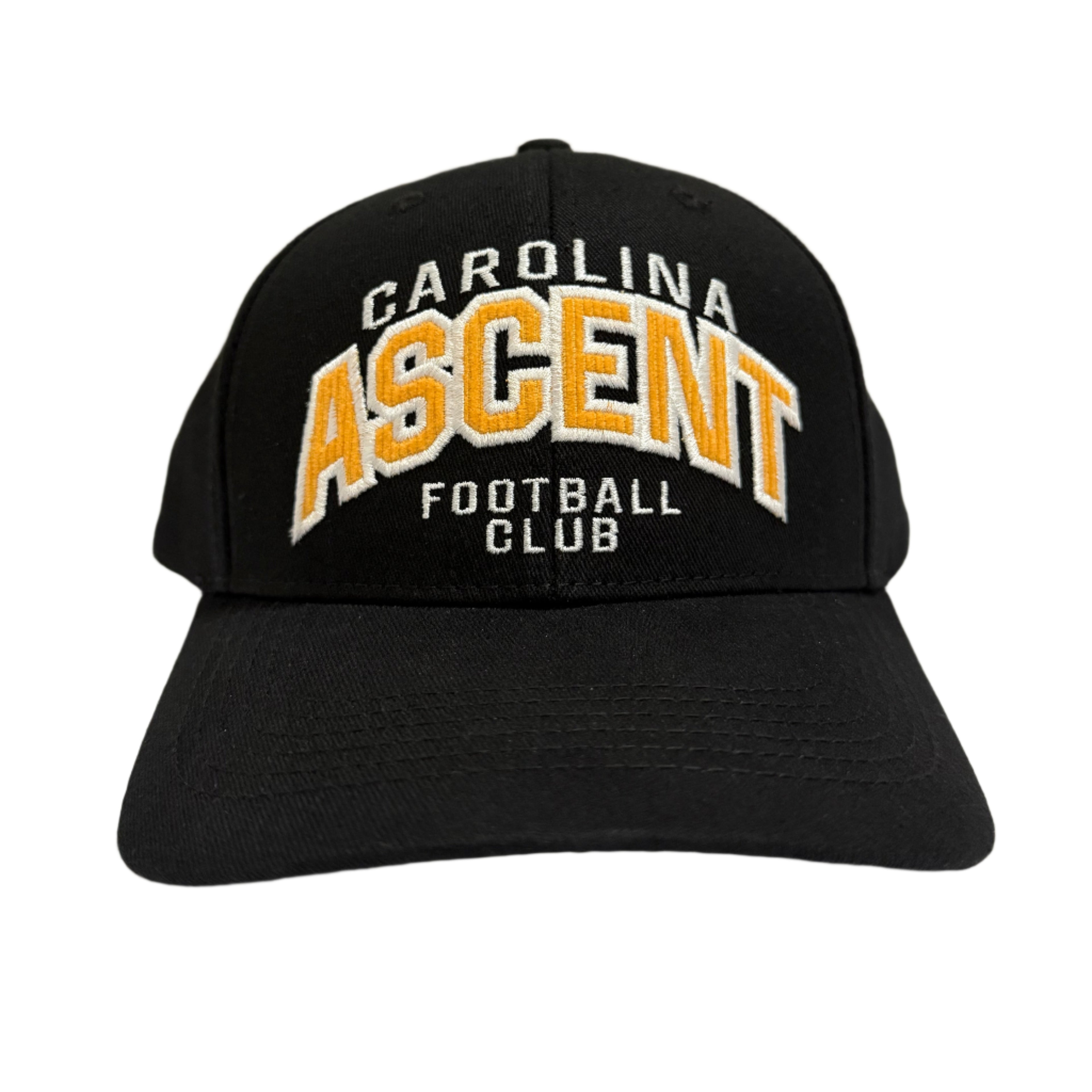 Hat: Black Structured Twill