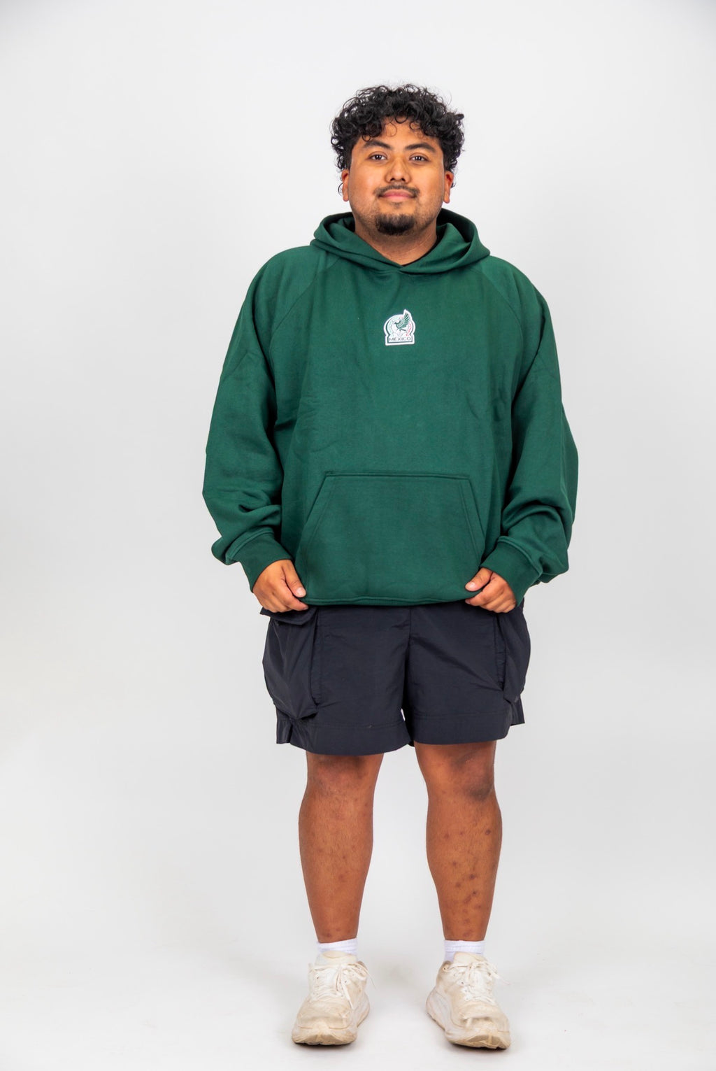 Mexico Rally Overside Hoodie (deep forest)