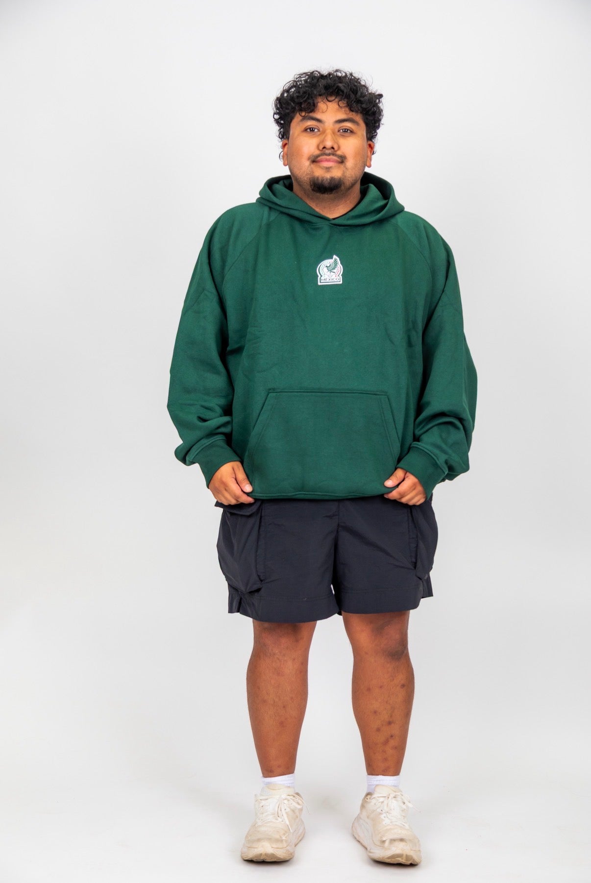 Mexico Rally Overside Hoodie (deep forest)