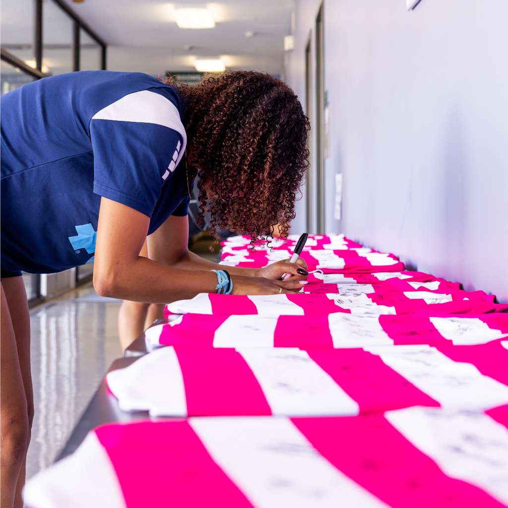 2025 Team Signed - Warm-up Top (Breast Cancer Awareness Month)