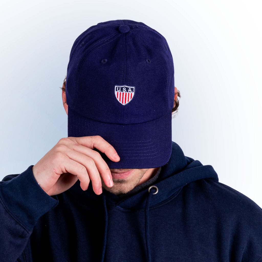 U. S. Soccer Officially Licensed - Navy Dad Cap