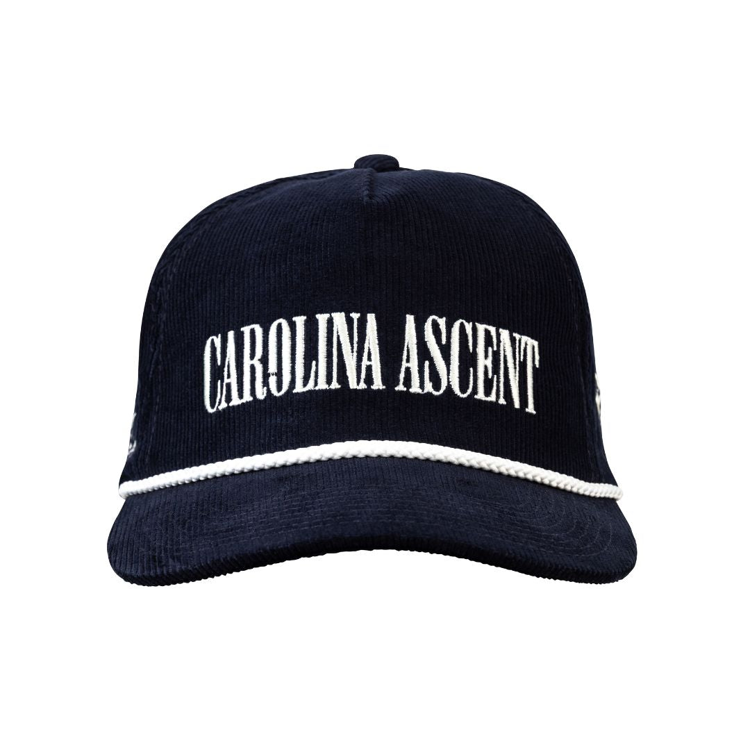 Hat: Corduroy Rope Hat (Navy)