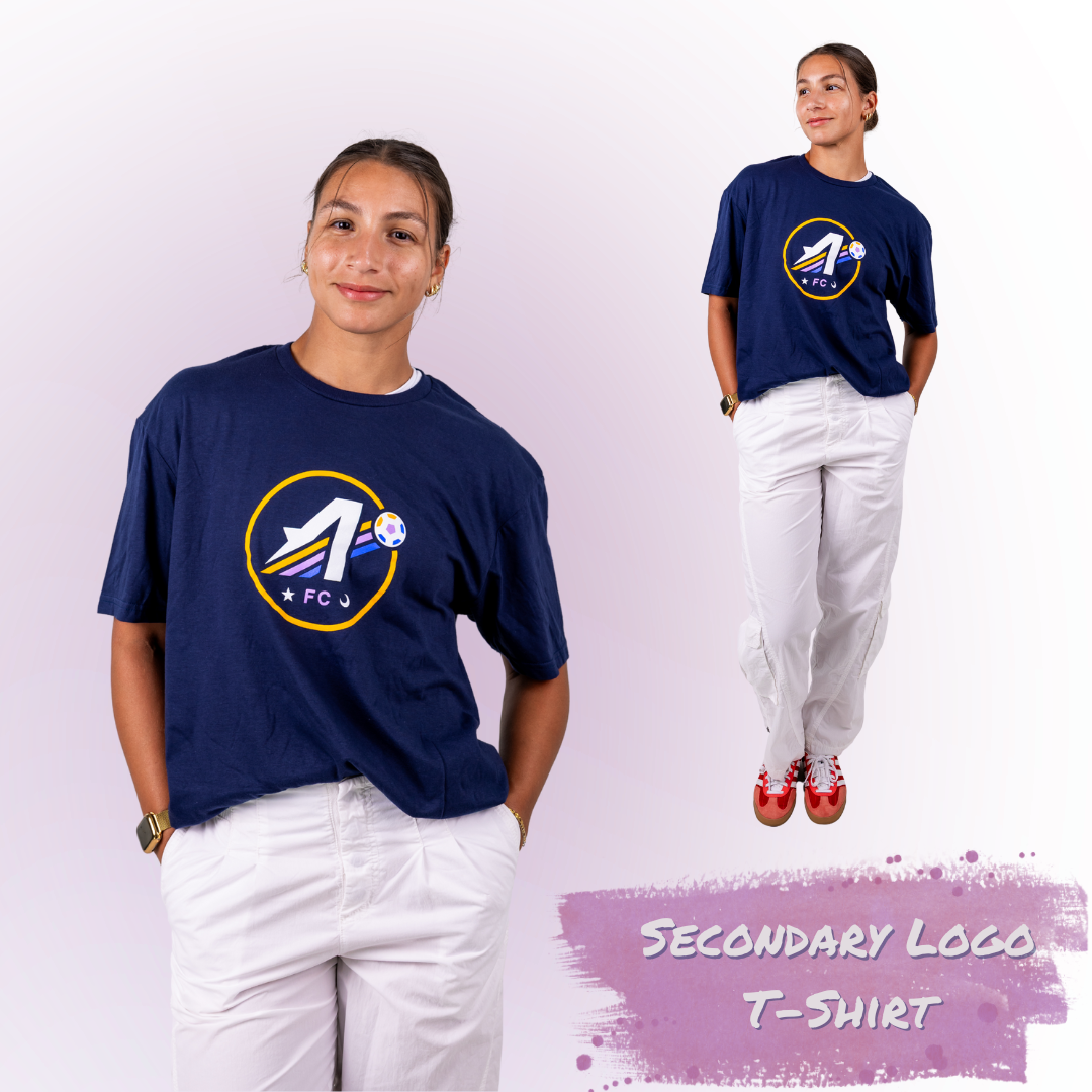 Secondary Logo (Navy) Adult Unisex Shirt