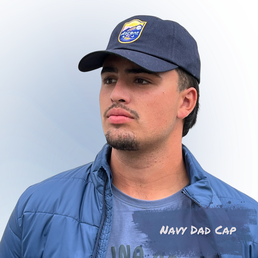 Hat: Primary Crest (Navy) Dad Cap