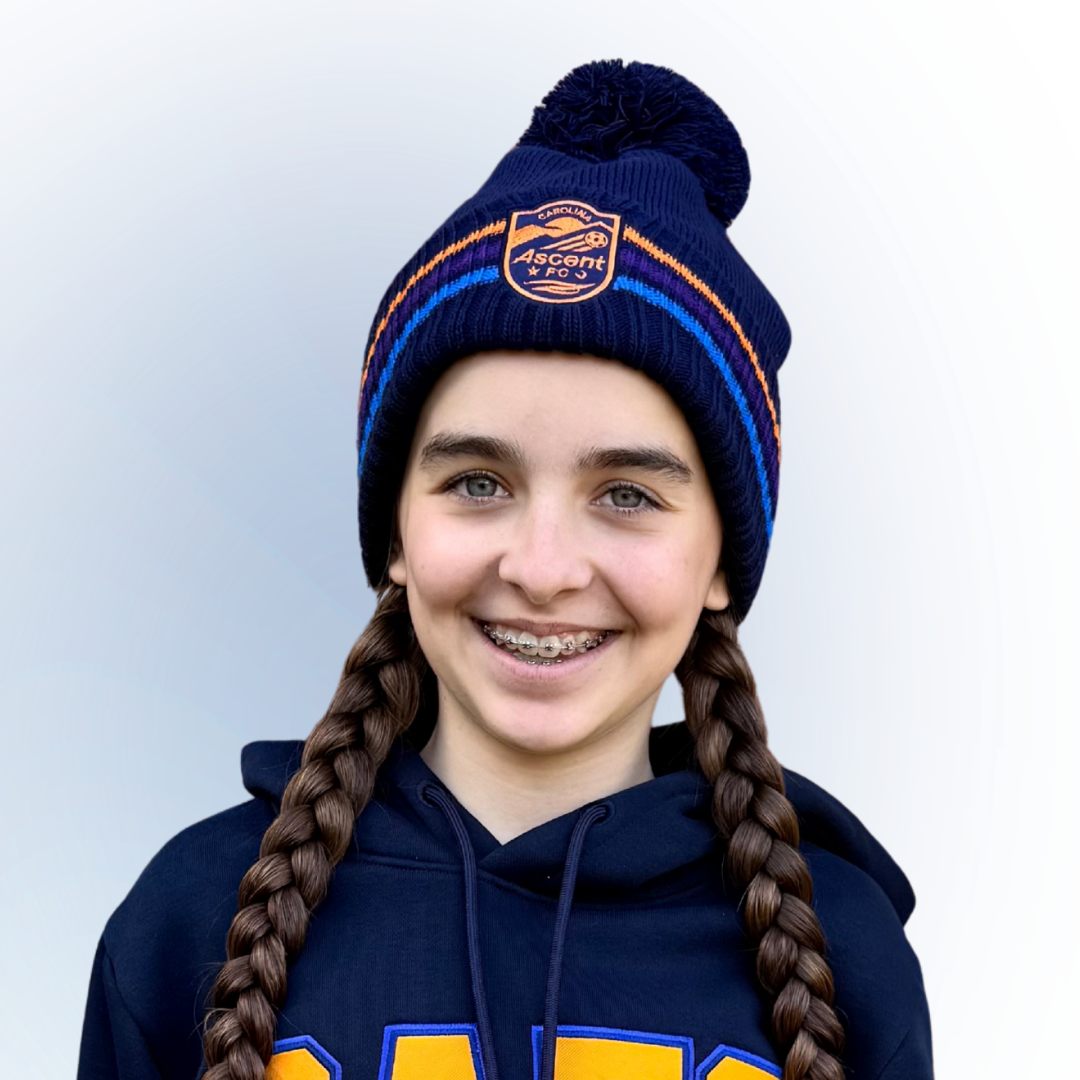 Beanie: Ascent Stripes (Navy)