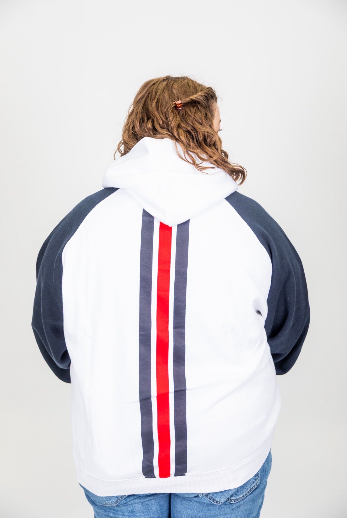 U. S. Soccer Breakaway Oversized Hoodie (White)