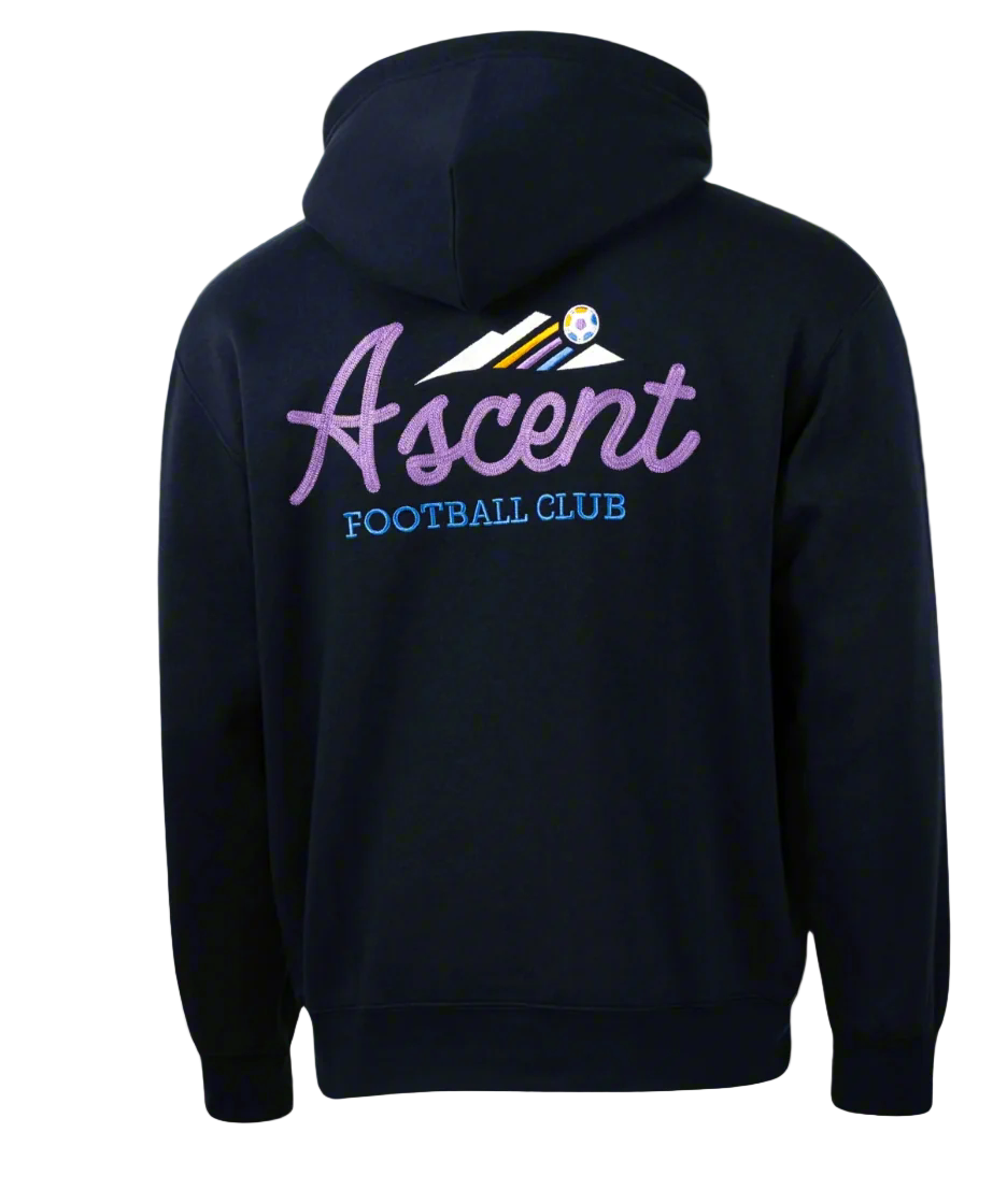 Relaxed Fit (Navy) Unisex Adult Hoodie