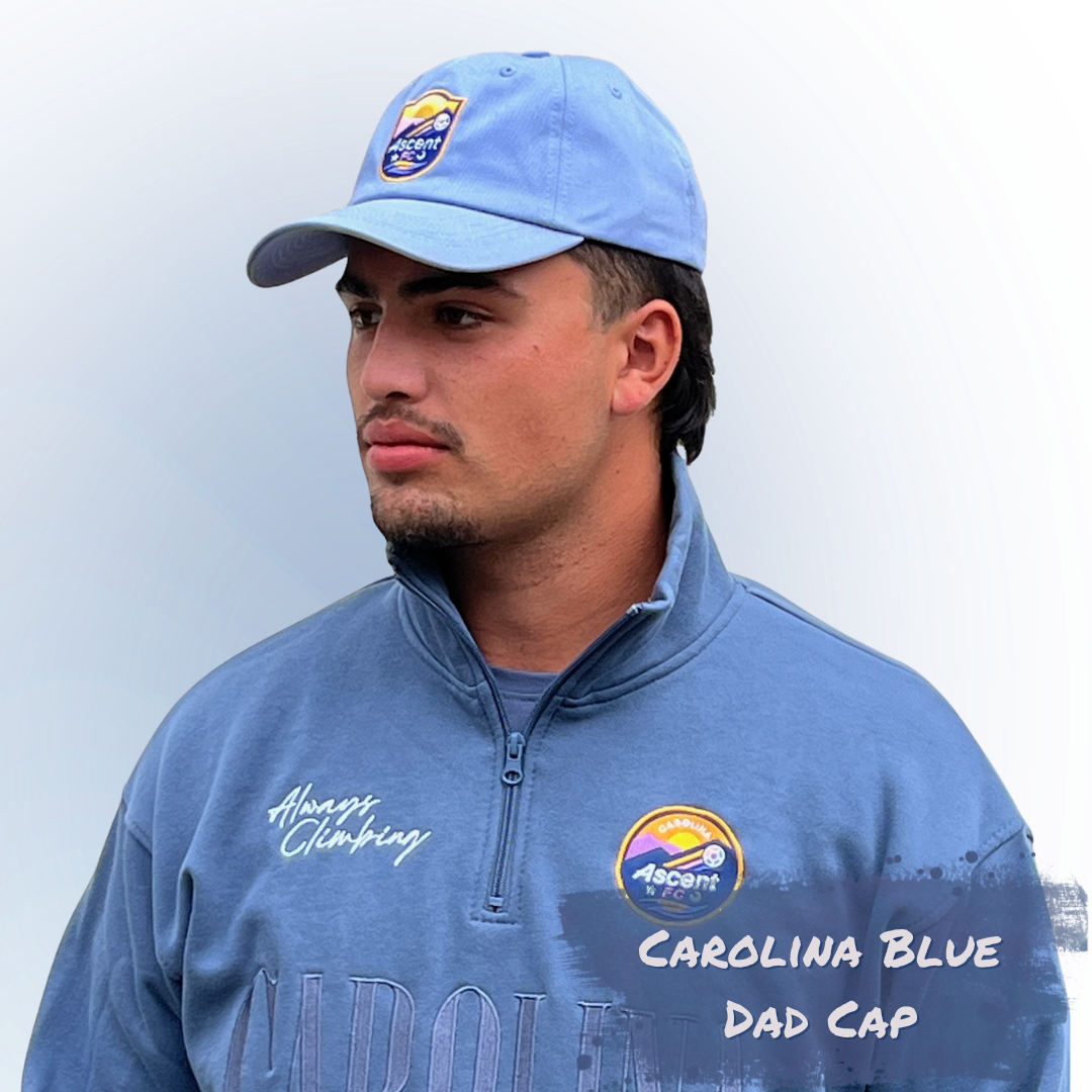 Hat: Primary Crest (Carolina Blue) Dad Cap
