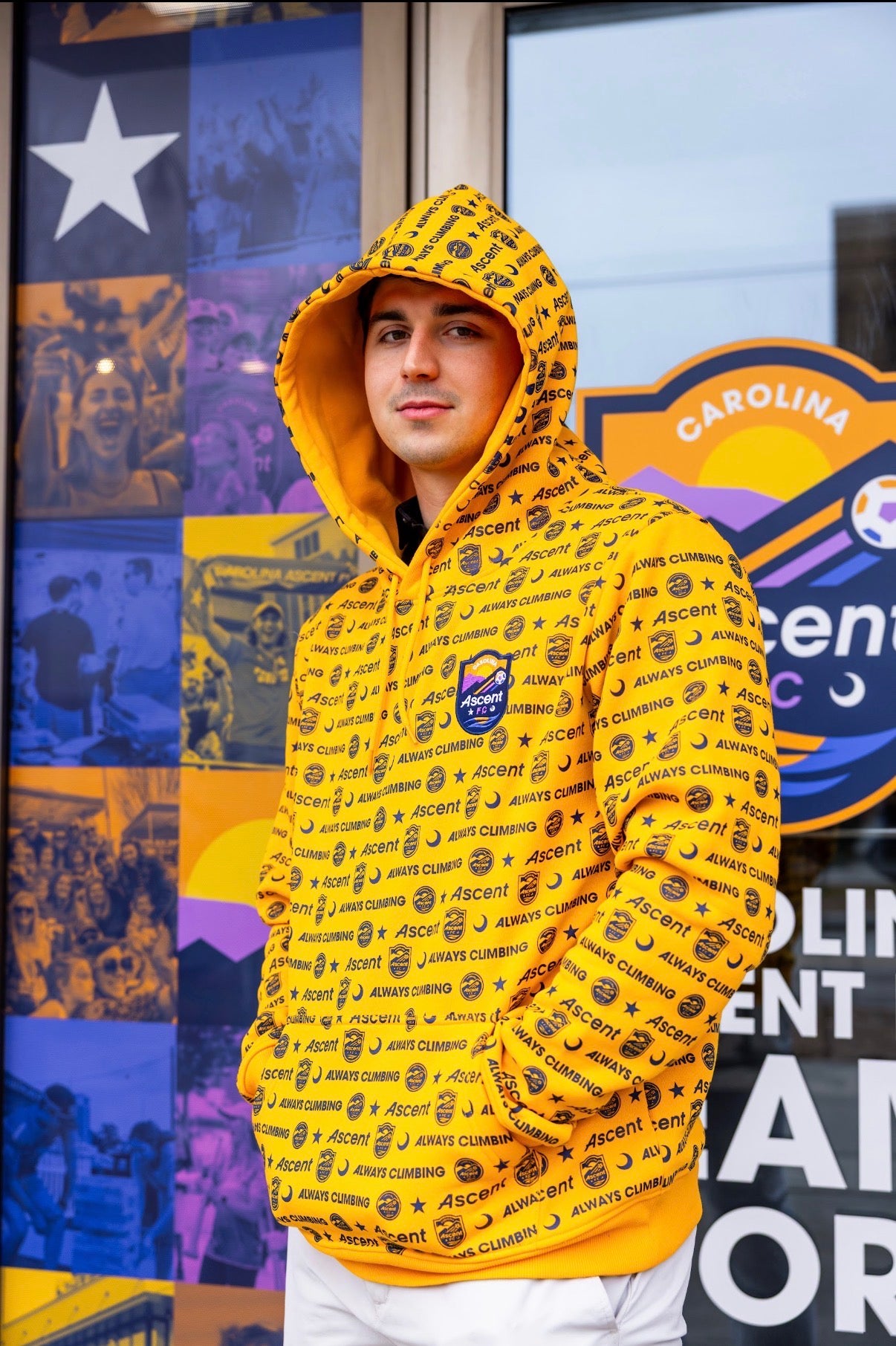 All Over Print (Honey) Youth Hoodie