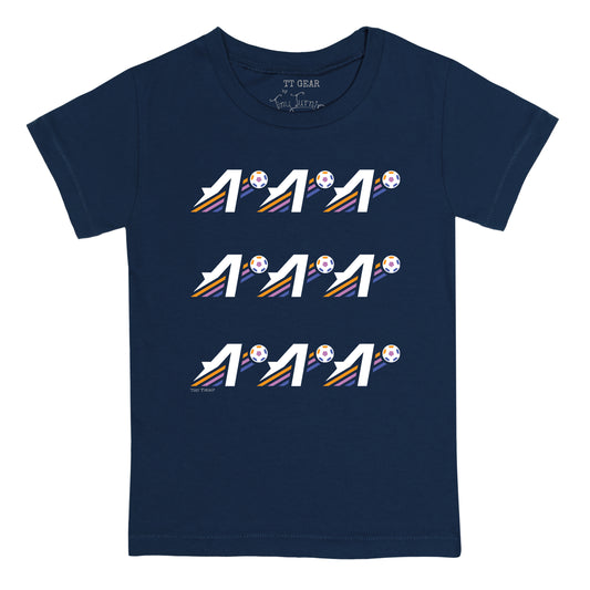 Logo Grid (Navy) Toddler Shirt