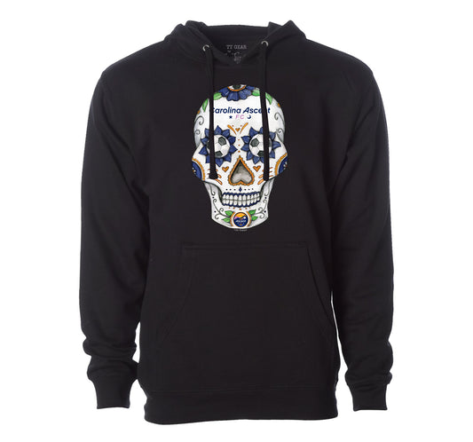 Sugar Skull (Black) Adult Unisex Hoodie