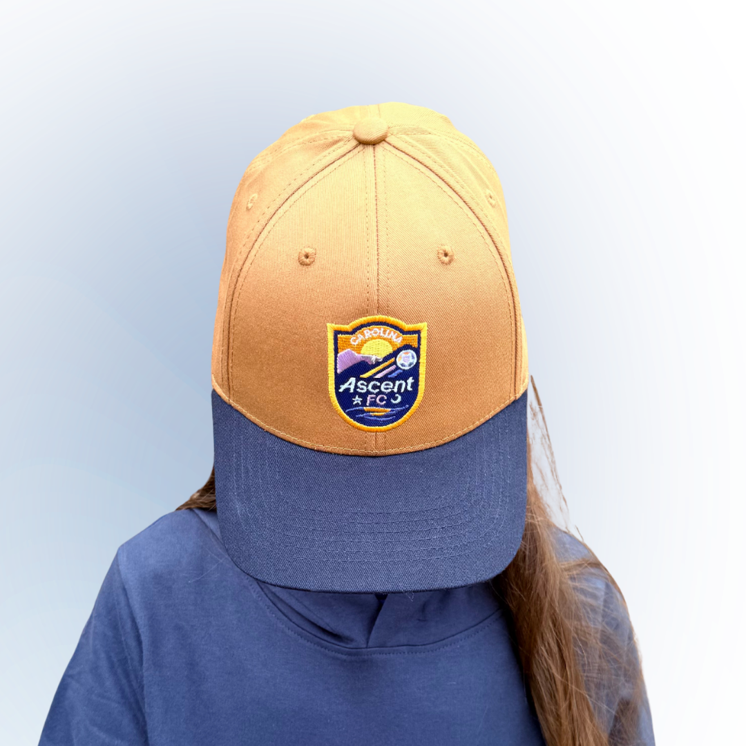 Hat: Primary logo (Wheat/Navy)