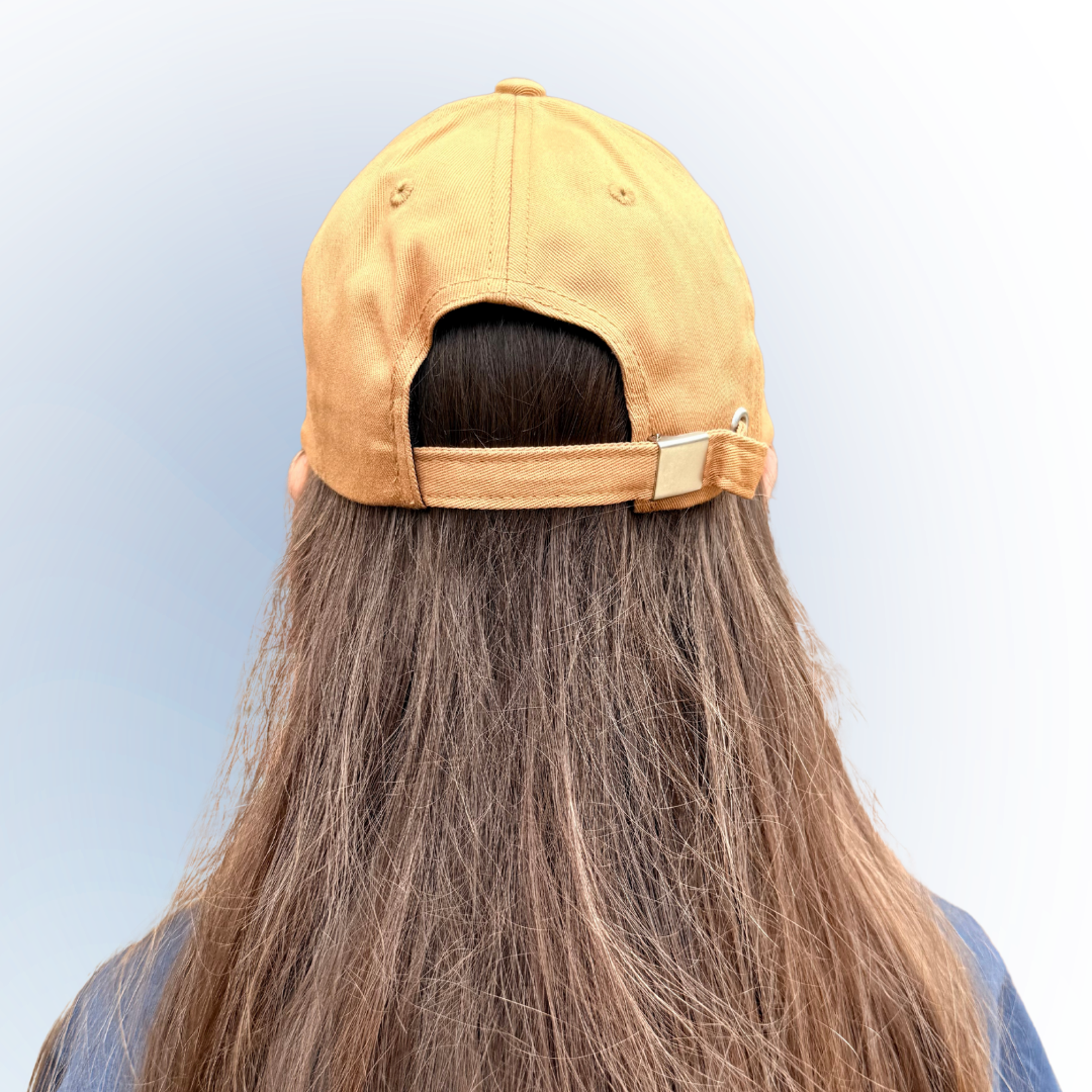 Hat: Primary logo (Wheat/Navy)