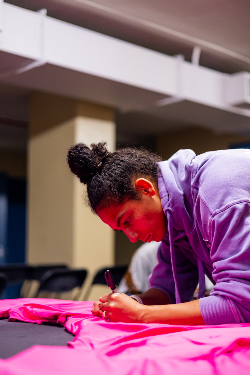 2024 Team Signed - Warm-up Top (Breast Cancer Awareness Month)