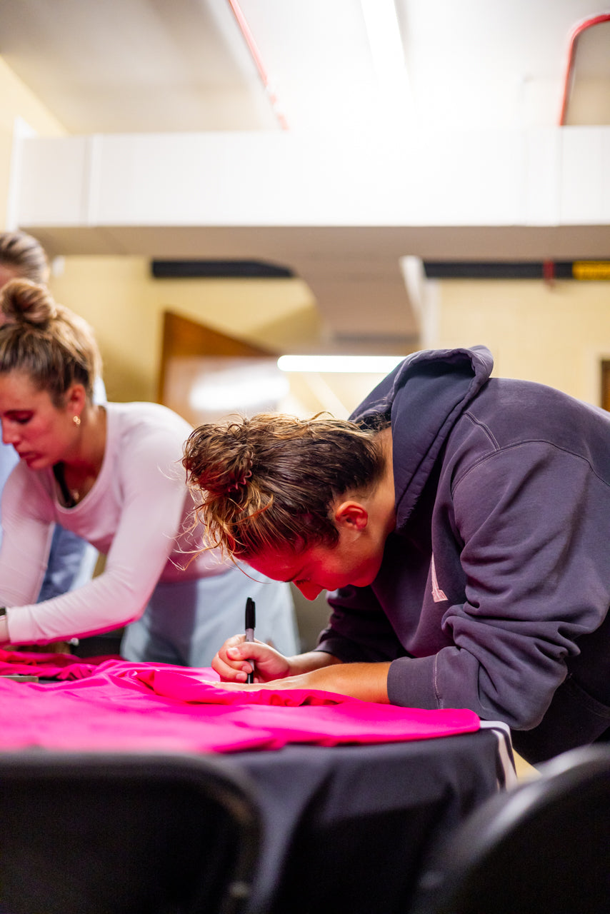 2024 Team Signed - Warm-up Top (Breast Cancer Awareness Month)