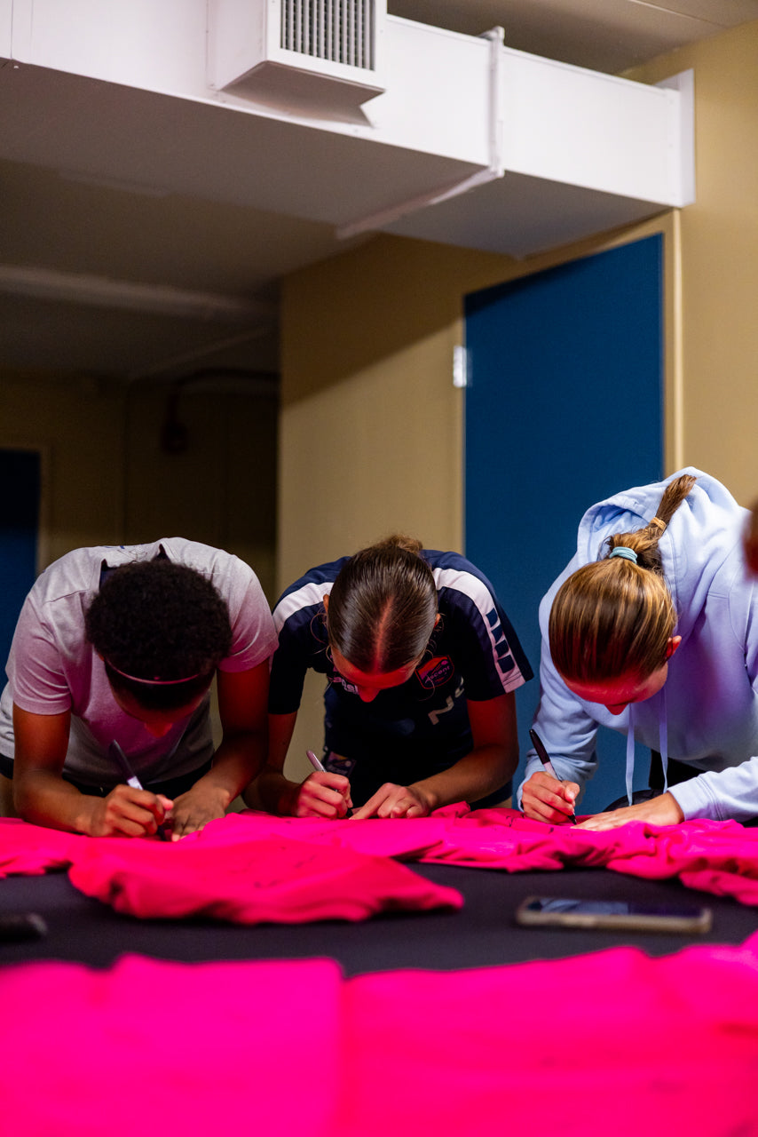 2024 Team Signed - Warm-up Top (Breast Cancer Awareness Month)