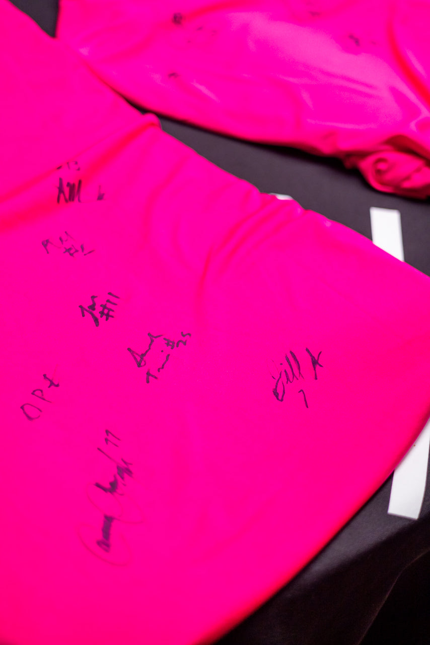 2024 Team Signed - Warm-up Top (Breast Cancer Awareness Month)
