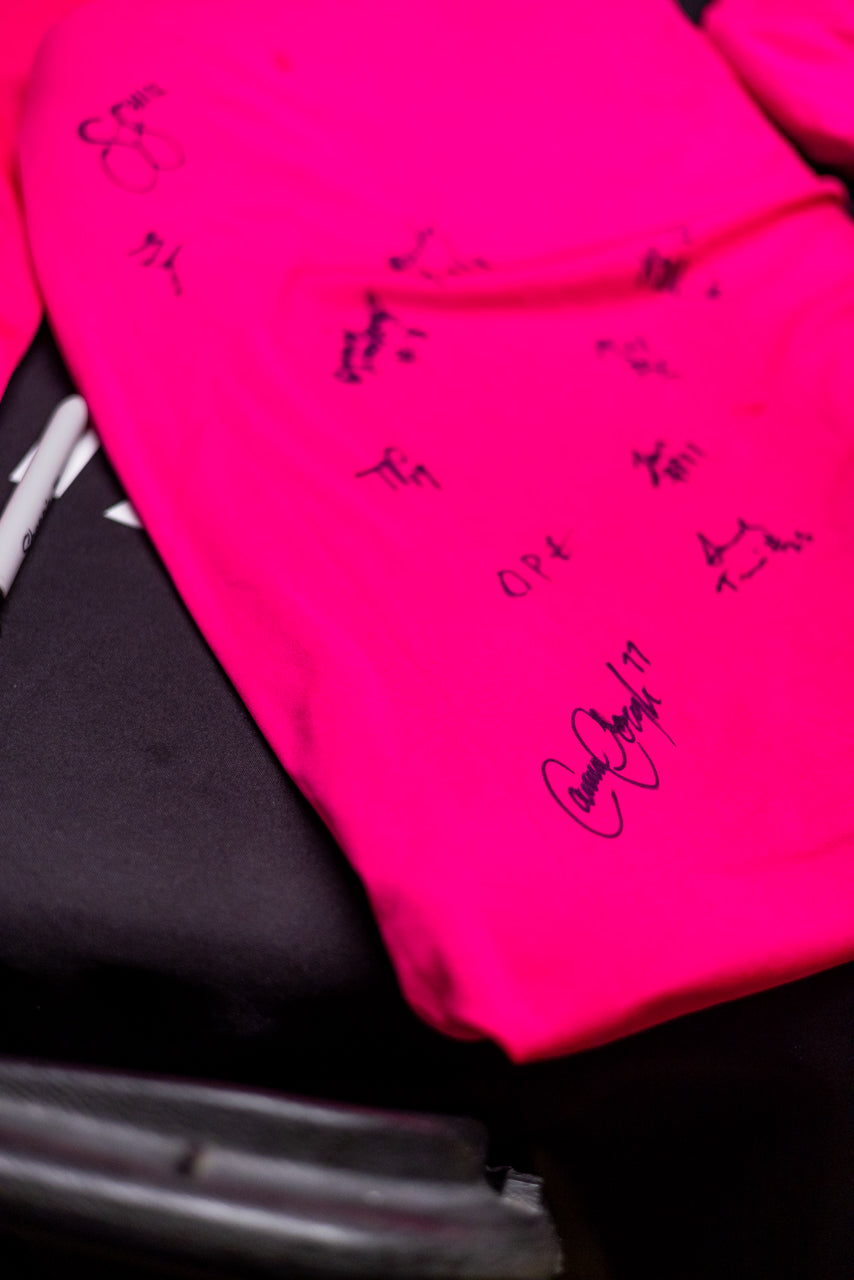 2024 Team Signed - Warm-up Top (Breast Cancer Awareness Month)