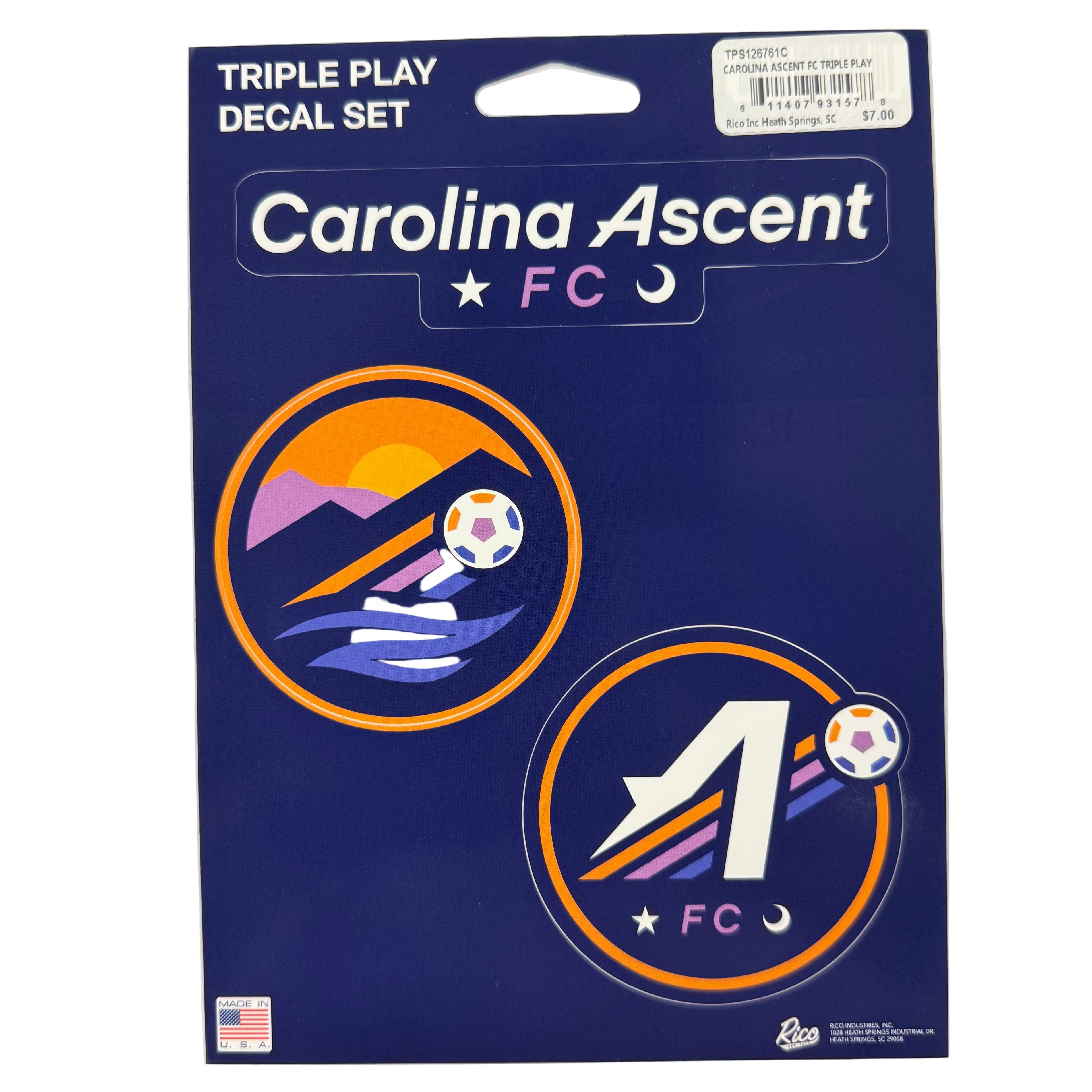 Triple Play Decal Set