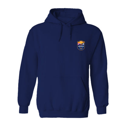 Carolina Ascent Women's Navy Pullover Cotton Hoodie