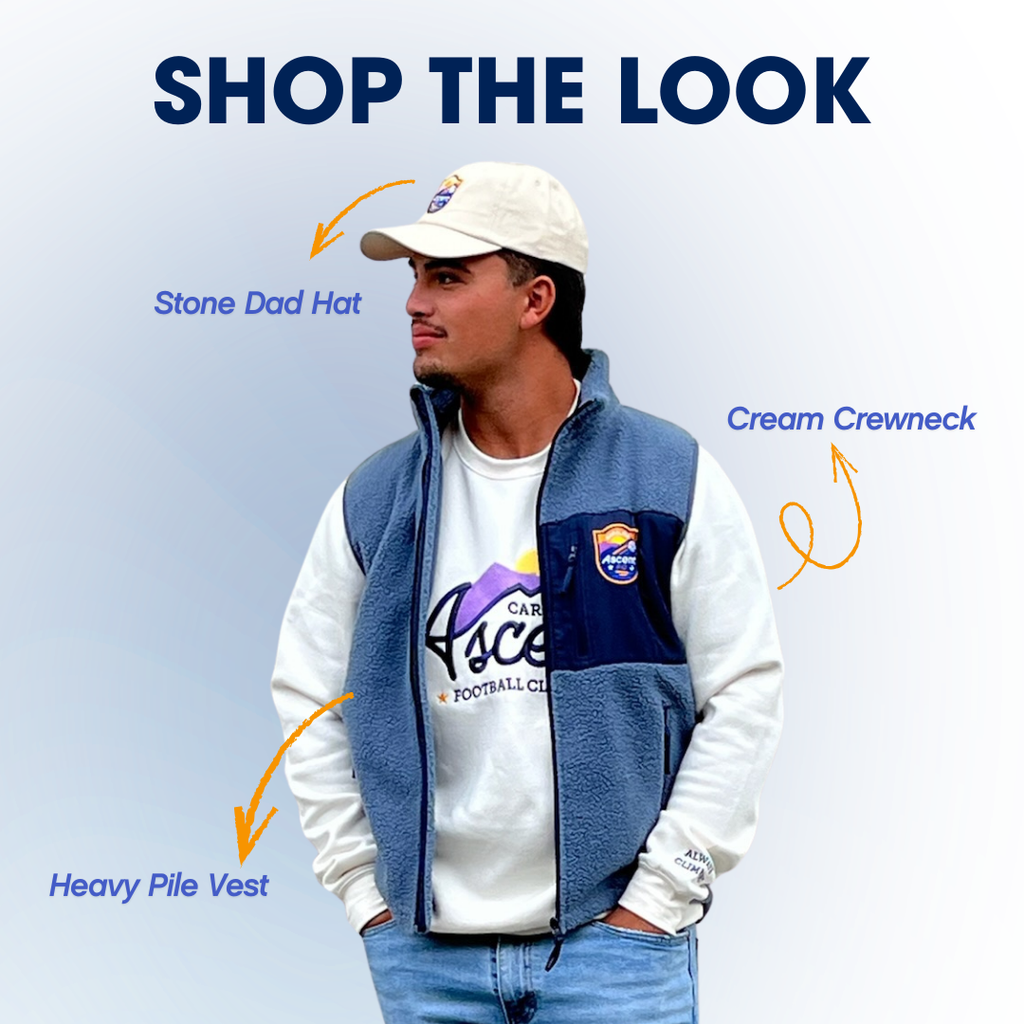 Ascent (cream) Unisex Crewneck