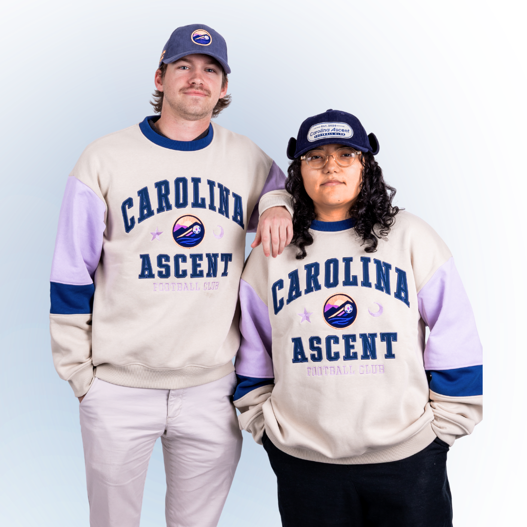 Color Block Sleeve Unisex Adult Crewneck