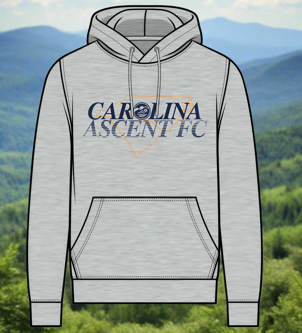For the Carolinas (Light Grey) Unisex Adult Hoodie
