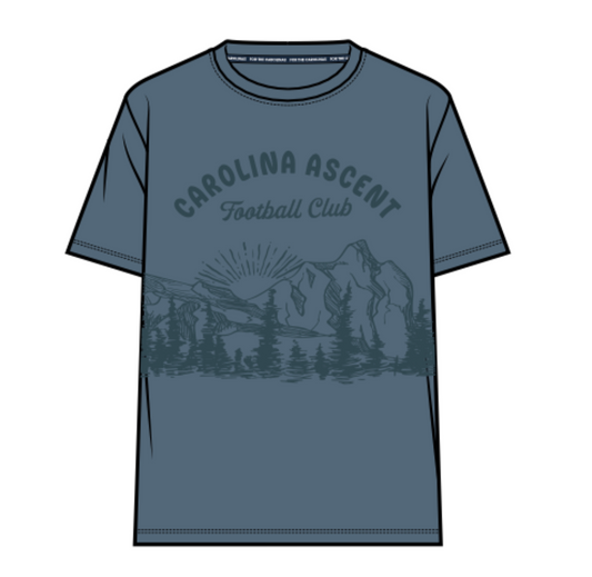 Mountainscape (Oxford Blue) Youth Shirt
